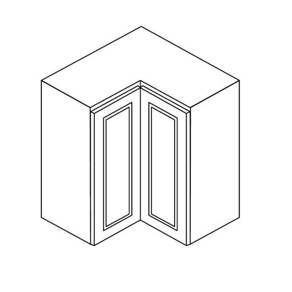 Wall Square Corner Cabinet - 24"Wx12"Dx30"H PR