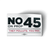 No On Prop 45 (4" x 2.5" Vinyl Sticker -- Pack of Two!)