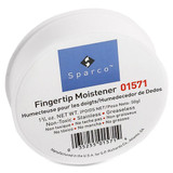 Fingertip Moistener, Glycerin, 3", 1-3/4 oz., 6/PK, Pink