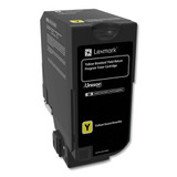 74C1SY0 (CS720/CS725/CX725) Return Program Toner, Yellow