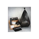 Low Density Black Trash Bags, 30 Gallon, 0.45 Mil, 30" X 36", 10 Packs of 25