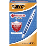 Pen, Retractable, Antimicrobial, Medium, 60/BX, Blue
