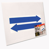 Stake Sign, Blank White, Includes Directional Arrows, 15 x 19