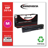 Remanufactured Magenta Toner Cartridge, Replacement for HP 201A (CF403A), 1,400 Page-Yield