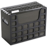 Letter Size Hanging Folder File, 12 1/4w x 6d x 9 1/2h, Black