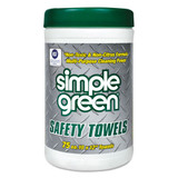 Safety Towels, 10 x 11 3/4, 75/Canister, 6 per Carton