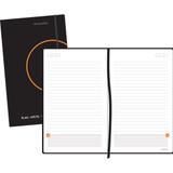 Plan. Write. Remember. Perfect-Bound Planning Notebook, 8 1/4 x 5, Black