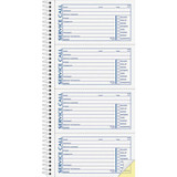 Adam Service Call Book, Spiralbound, 5 1/4"x11"