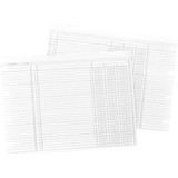 White End Balance Ledger Forms, Both Sides Alike, 7 1/2x10 3/8, 100/Pack