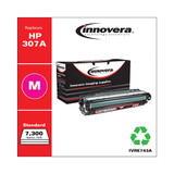 Remanufactured Magenta Toner Cartridge, Replacement for HP 307A (CE743A), 7,300 Page-Yield