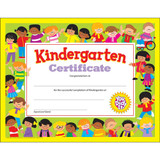 Kindergarten Certificate, 8-1/2" x 11", Multi