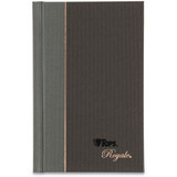 Royale Casebound Business Notebook, College, Black/Gray, 5.5 x 3.5, 96 Sheets