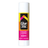 Permanent Glue Stic, 1.27 oz, Applies White, Dries Clear