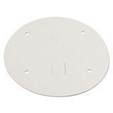 Solo Paper Tab Lids for Buckets, White, 7 1/5" dia, 600/Carton