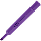 Desk Highlighter, Chisel Tip, Fluorescent Purple