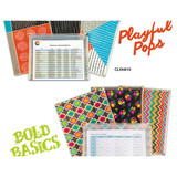 C-Line Playful Pops and Bold Basics Zip N Go Reusable Envelope, 13.13" x 10", 3/Pack