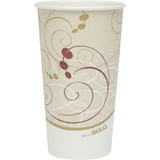 Solo 20 Oz Hot Paper Cups, Symphony Design, Case of 600