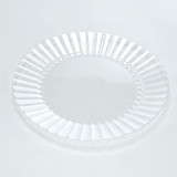 Plastic Salad Plate, 7.5", Clear