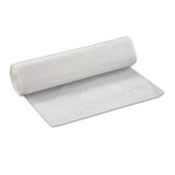 12-16 Gallon Clear Canliner, 6 micron (.24 mil), 24" x 33", 20 rolls of 50, 1000 per case