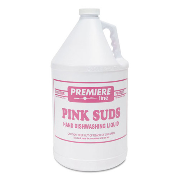 Kess Premier Pink-Suds Pot & Pan Cleaner, 1gal, Bottle, 4/Carton