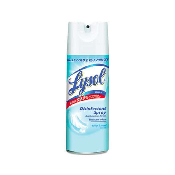 Disinfectant Spray, Crisp Linen, 12 OZ