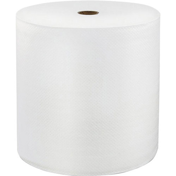 Boise Hard Wound Roll Towel, 1-Ply, 8" x 800, 6 RL/CT, White