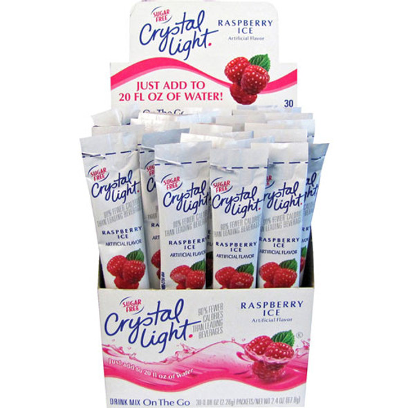 Raspberry Ice Flavored Drink Mix, 8-oz. Packets