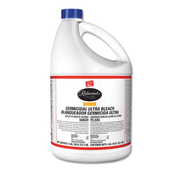 Ultra Germicidal Bleach, 1 Gallon Bottle, 6/carton