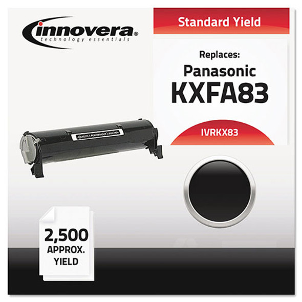 Remanufactured Black Toner Cartridge, Replacement for Panasonic KX-FA83, 2,500 Page-Yield