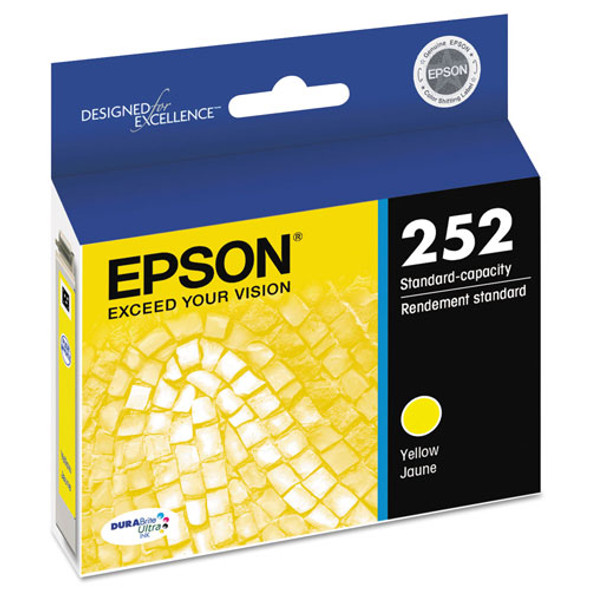 T252420S (252) DURABrite Ultra Ink, Yellow