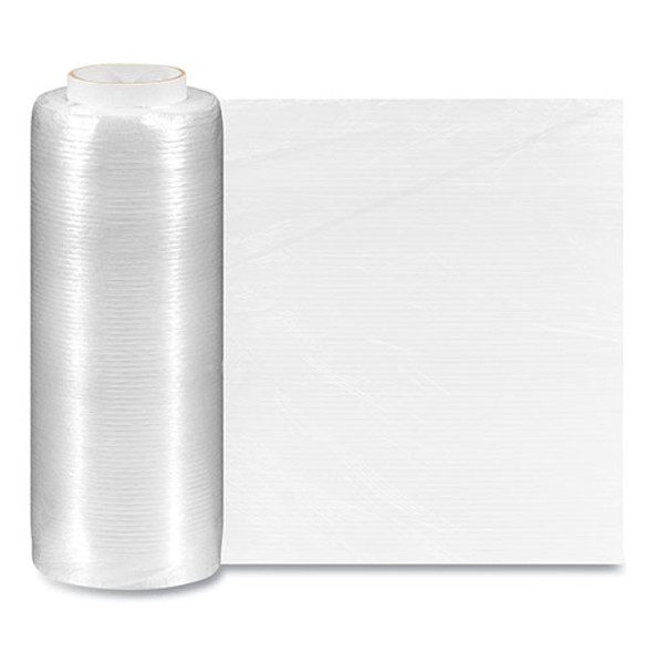 Extended Core Pre-Stretched Wrap, 14.5" x 1,450 ft, 32-Gauge, Clear, 4/Carton