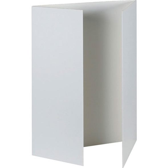 Presentation Foam Board, Tri-fold, 48" x 36", White