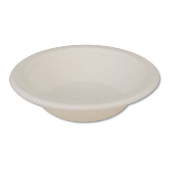 SCT ChampWare Heavyweight Paper Dinnerware, Bowl, 12oz, White, 1000/Carton