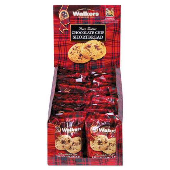 Shortbread Cookies, Chocolate Chip Shortbread, 2.2 oz Box