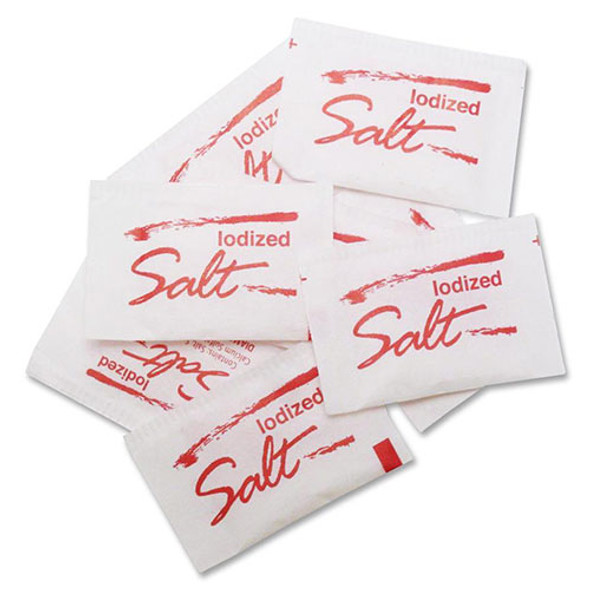 Salt Packets, Singles, 3000/BX