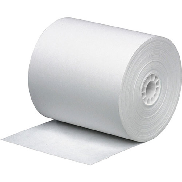Paper Roll, Single Ply, Bond, 3" x 165, White