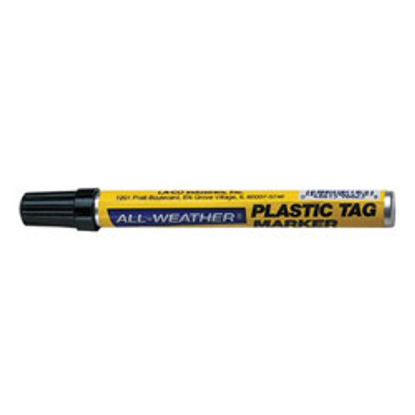 Black All-weather Plastic Tag Marker Pump