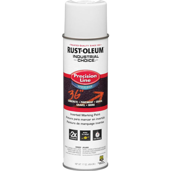 Marking Paint, 17 oz., Water-based, 12/CT, White