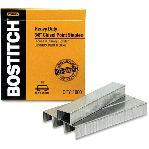 Heavy Duty Staples, Use In B310HDS, 03201, 1/2"W, 3/8"L