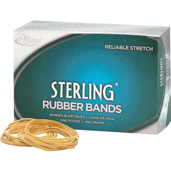 Ergonomically Correct Boxed Rubber Bands, Size 54, Assorted Sizes, 1 lb. Box
