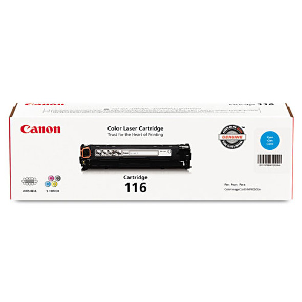 1979B001 (116) Toner, 1500 Page-Yield, Cyan