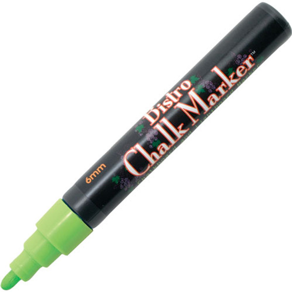 Bistro Chalk Marker, Erasable, Fluorescent Green