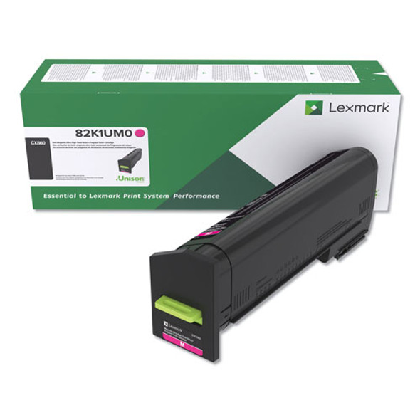 82K1UM0 (CX860) Return Program Ultra High-Yield Toner, Magenta