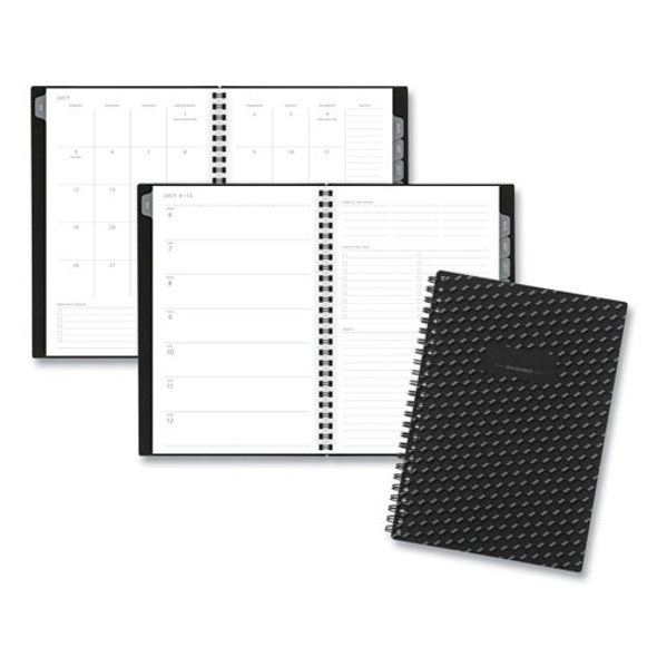 Elevation Academic Weekly/Monthly Planner, 8.5 x 5.5, Black, 2021-2022