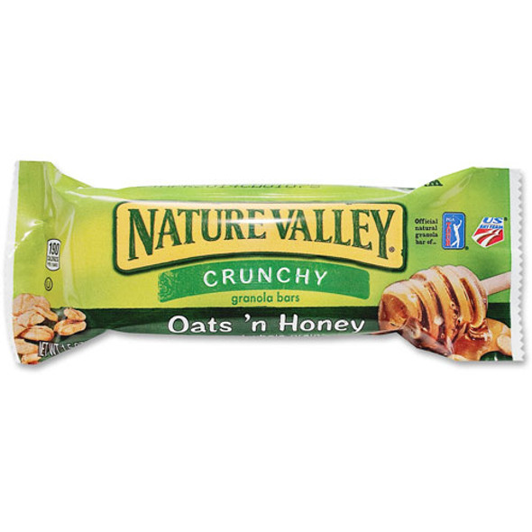 Granola Bars, Crunchy, 1.5 oz, 6BX/CT Oats N Honey