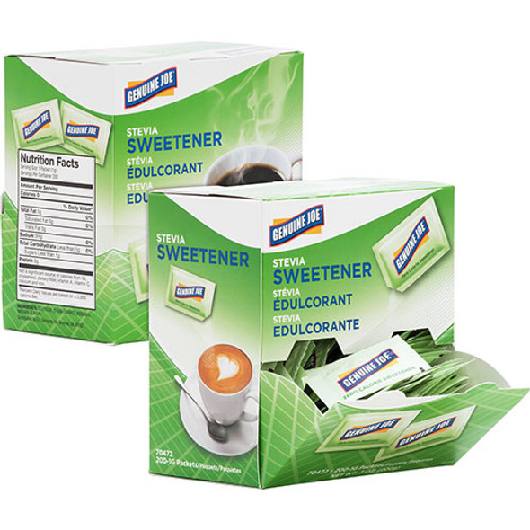 Stevia Sweetener Packets,400/CT