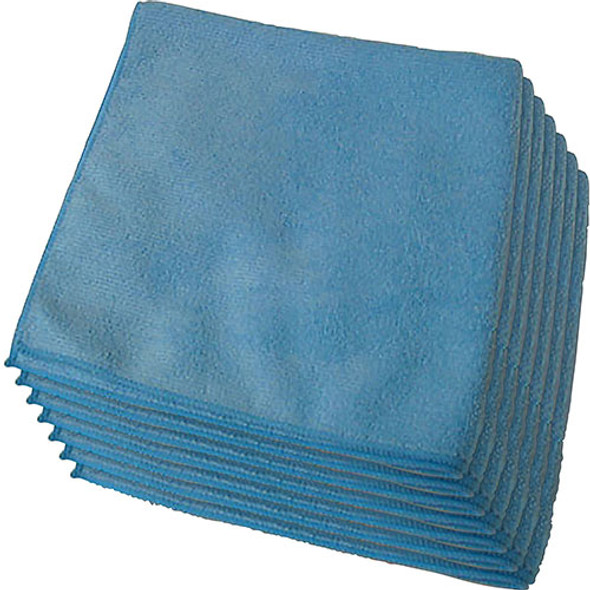 Microfiber Cloth, Glass/Mirror Cleaning, 180/CT, 16" x 16",BE