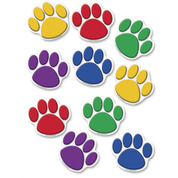 Assorted Paw Prints Accents, 7" x 8 1/2"