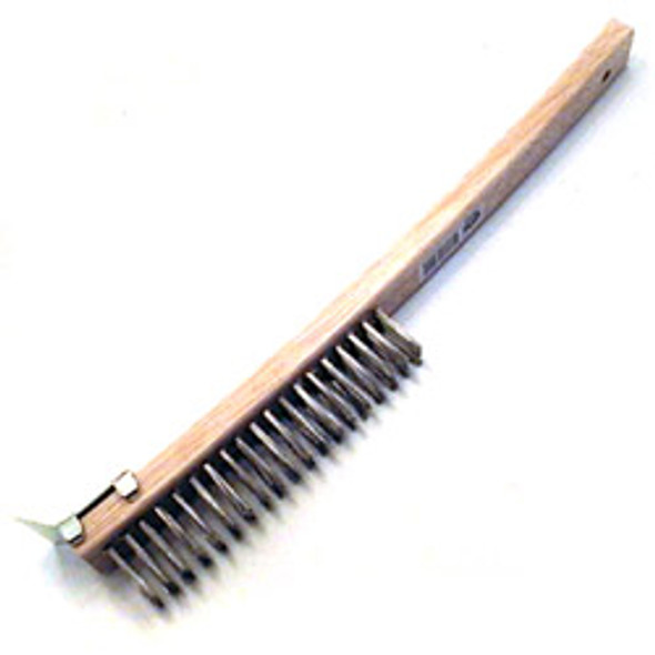 Johnson-Rose 14" x 12" Grill Brush w/Scraper