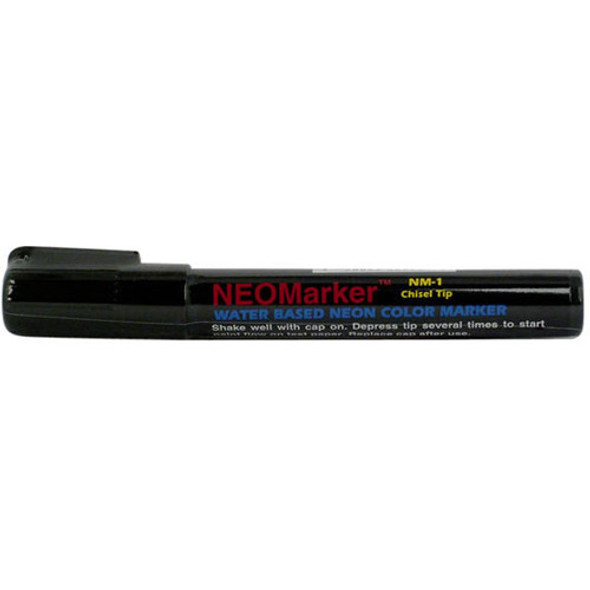 Black Neo Marker with a Chisel Tip